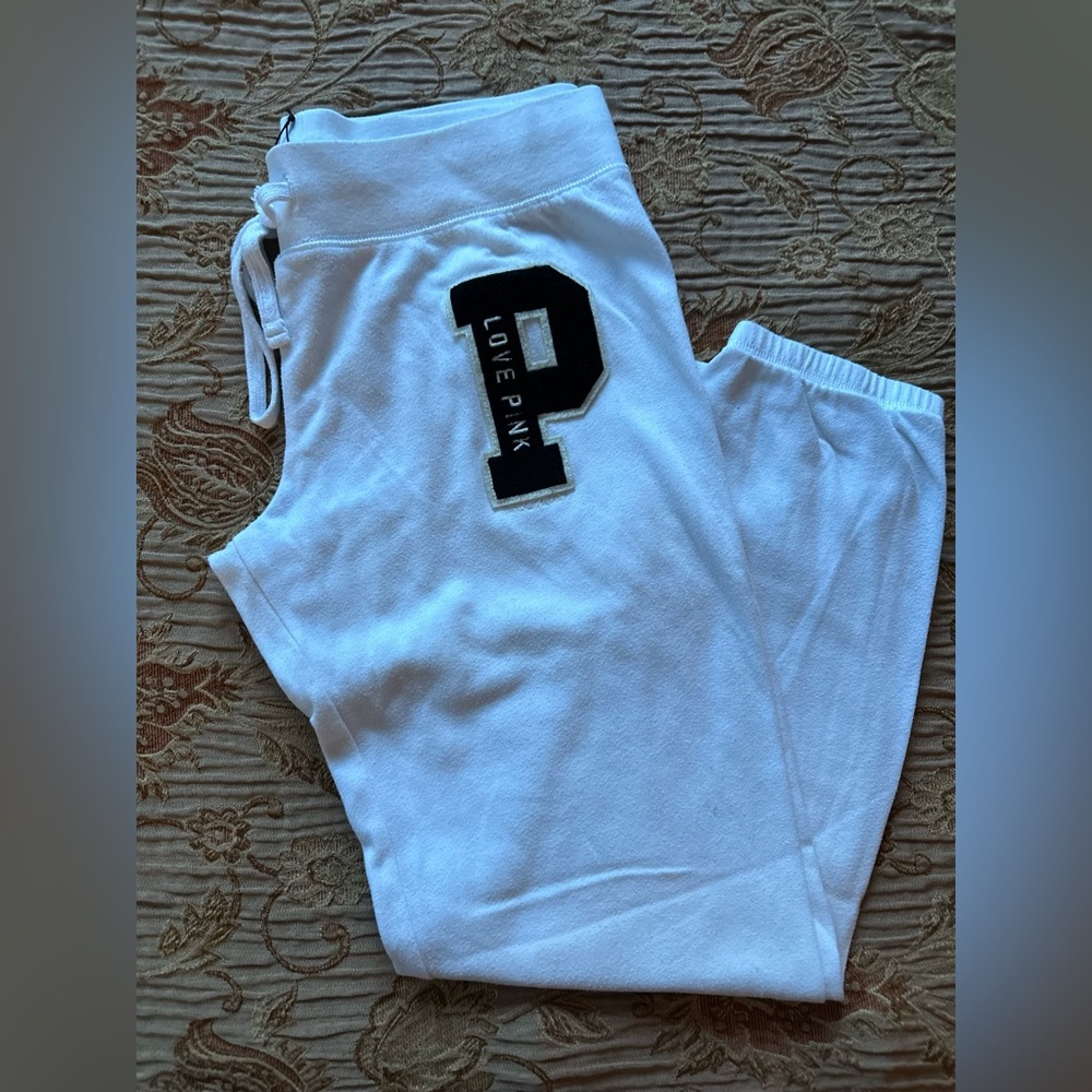 Victoria secret crop top and sweats - Picture 3 of 11